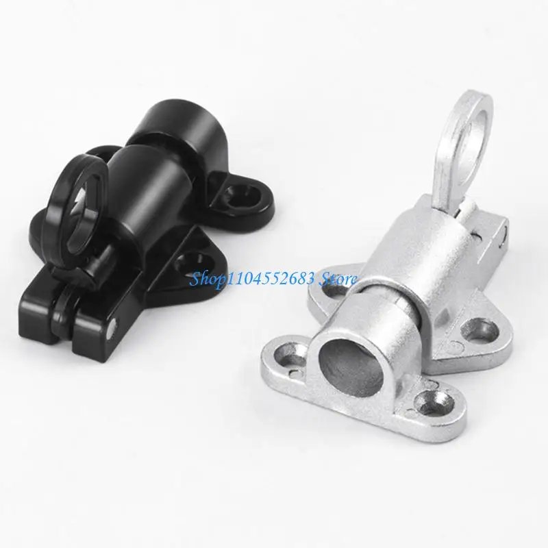 

Y6GD 2Pcs Window Security Pull Rings Aluminum Alloy Door Latches Spring Bounce Door Bolt Latches Lock Hardware Enduring