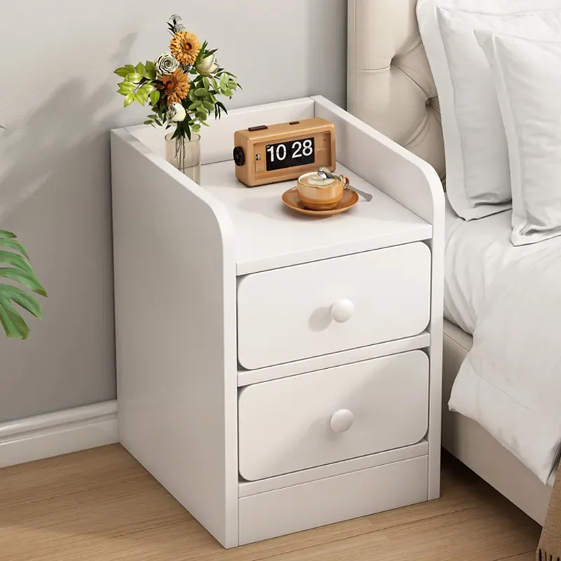 for Super Narrow Bedside Table Simple Mini 20 25 30cm Small Cabinet Bedroom Gap Storage Locker