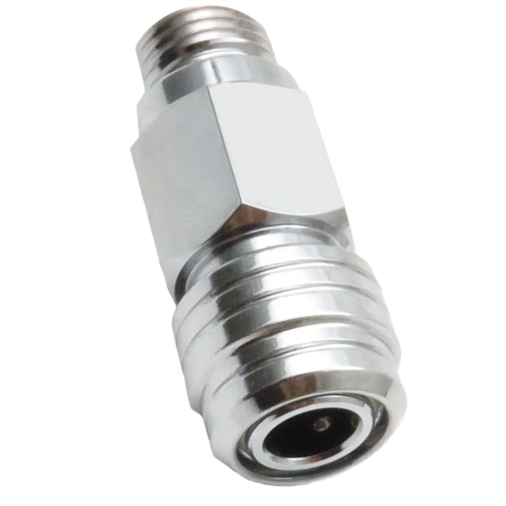 Dive Gear Adapter Scuba Diving Connector Locking Sleeve Design Tool Free Installation Leak Proof Structure Chrome-plated Copper