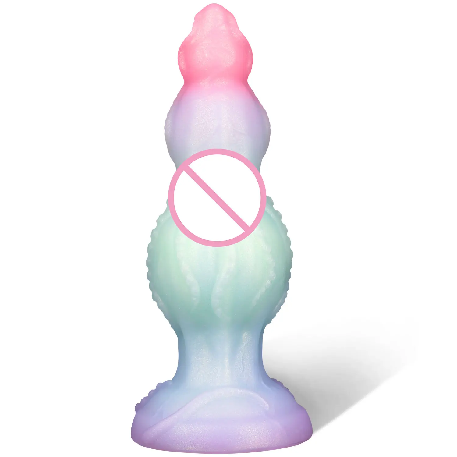 Large Monster Dildos Candy color Silicone Anal Plug Expander Special-Shaped Big Anal Butt Plug Massager Adult Sex Toys For Women