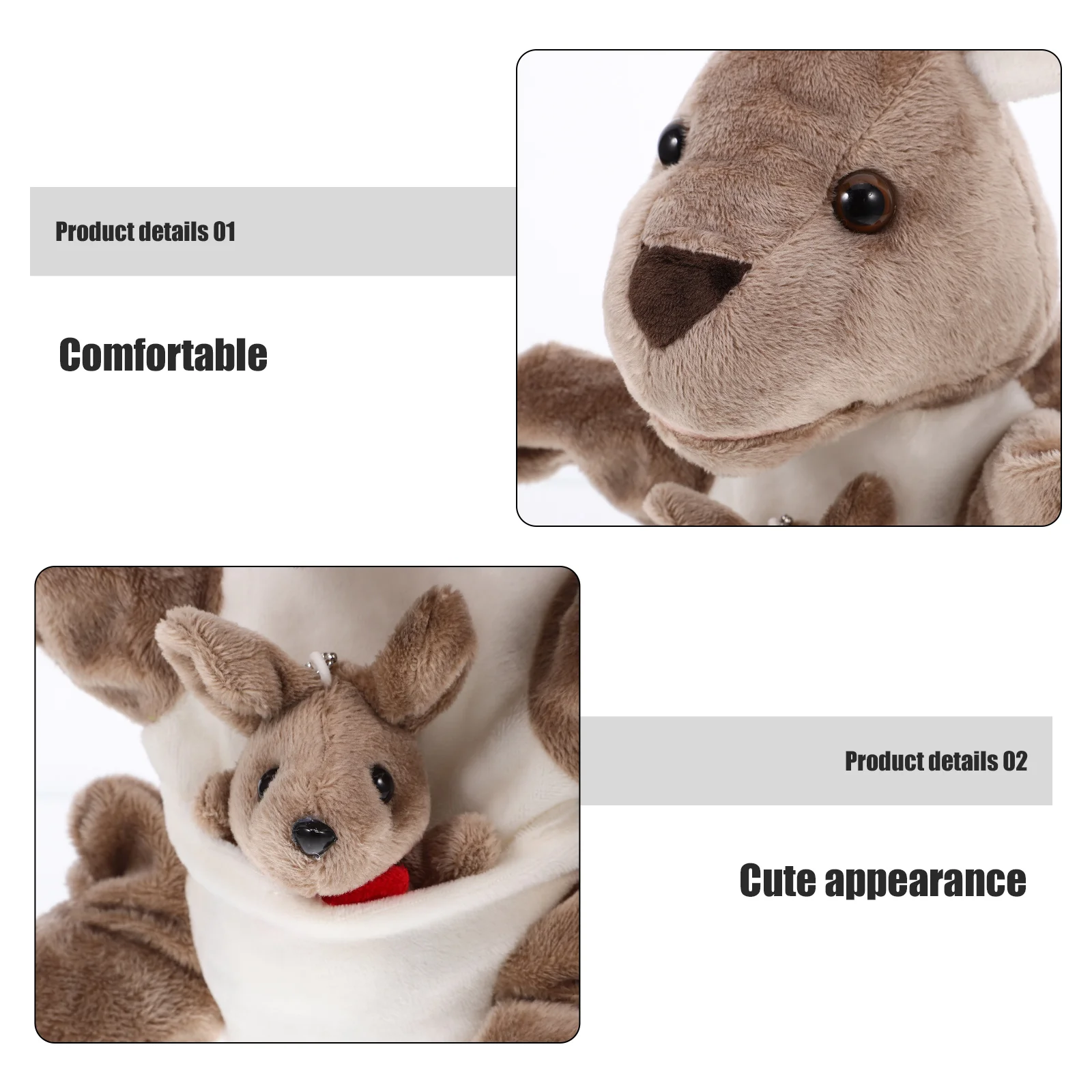 Story Telling Puppet Cute Animal Hand Plush Toy Cartoon Cotton Puppets Interactive