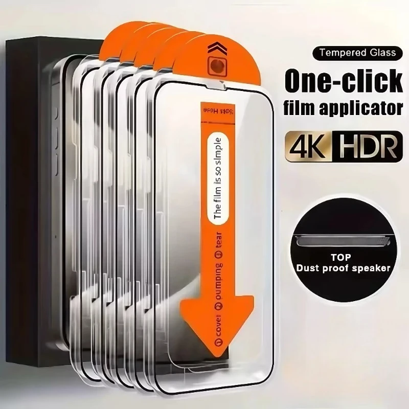 1-5Pcs Dust Free Screen Protector for Samsung Galaxy A57 A37 A17 A56 A36 A26 A16 A06 HD Easy To Install Screen Protector Film