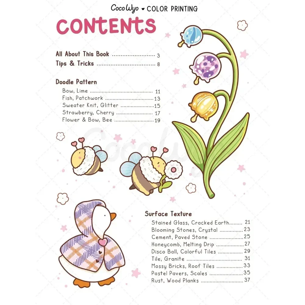 Coloring Book for Adults/Kids - How to Draw Patterns: Easy and Fun Step-by-Step Guide for Unique Creations,Cultivate imagination