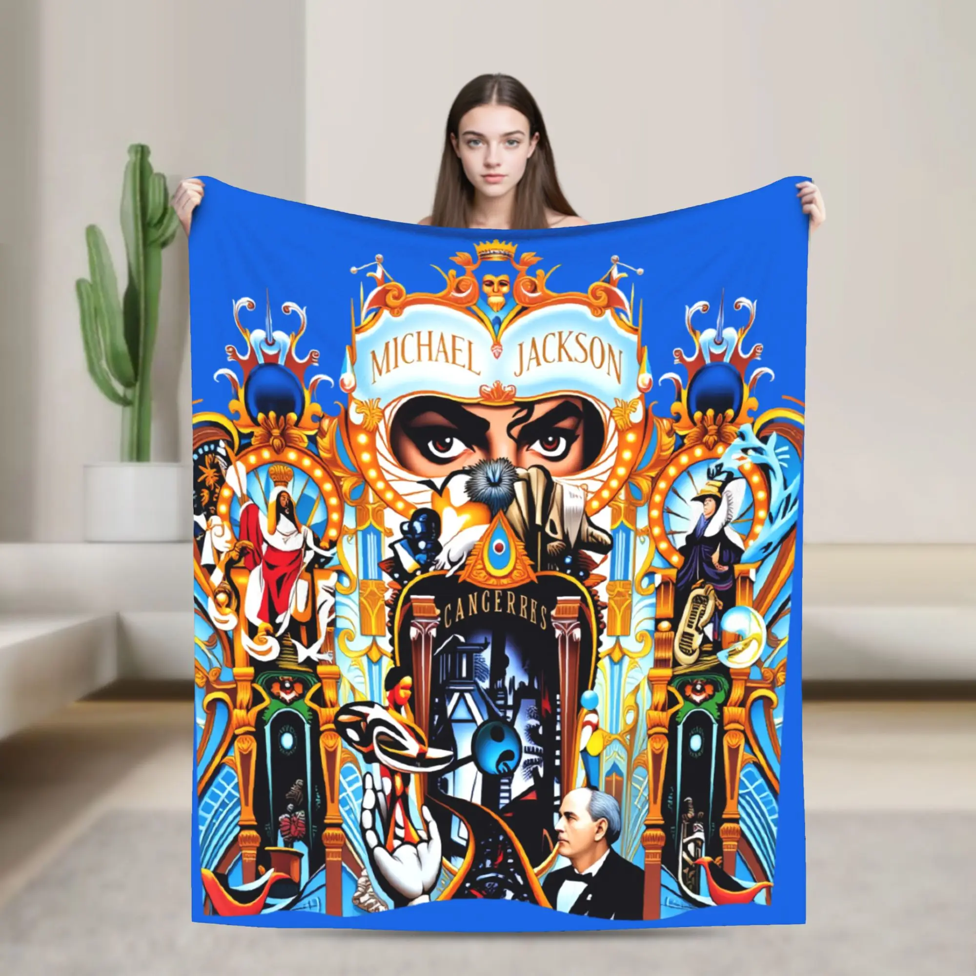 European and American Tribute To Classic Michael Jackson Michael Jackson Blanket  Super Plush Throw Blanket For Couch Bed Cover