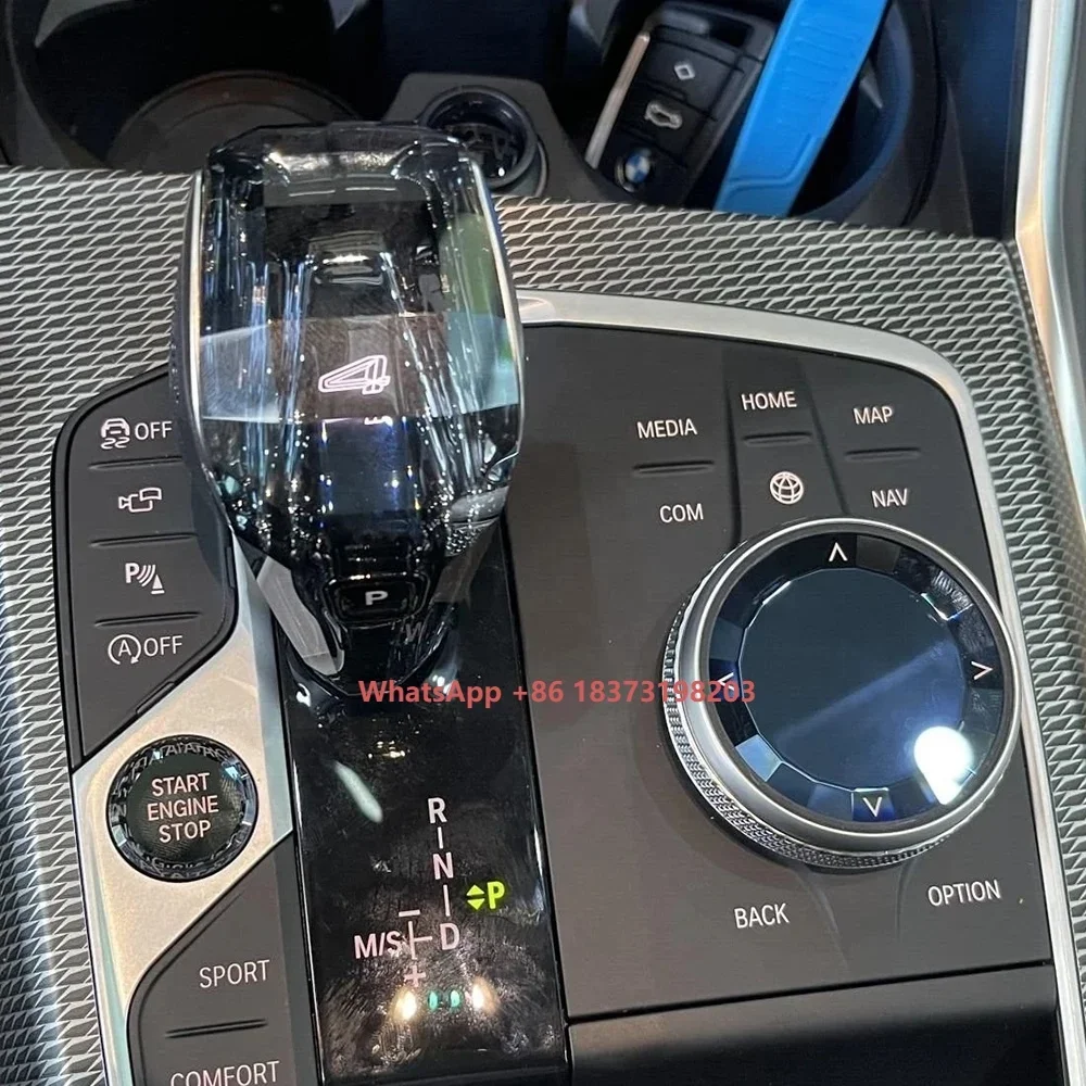 

Crystal Gear Shift Knob Luxury Shifter Lever for 3 5 Series F30 F35 G20 G28 F30 F10 F18 X3 X5 X6 Z4 2021 Car Accessories