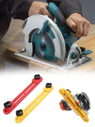 Electric Circular Saw Guide, Woodworking Quick Positioning Guide Bracket Adjustable Cutting Machine Base for 4-6inch Dust Cutter