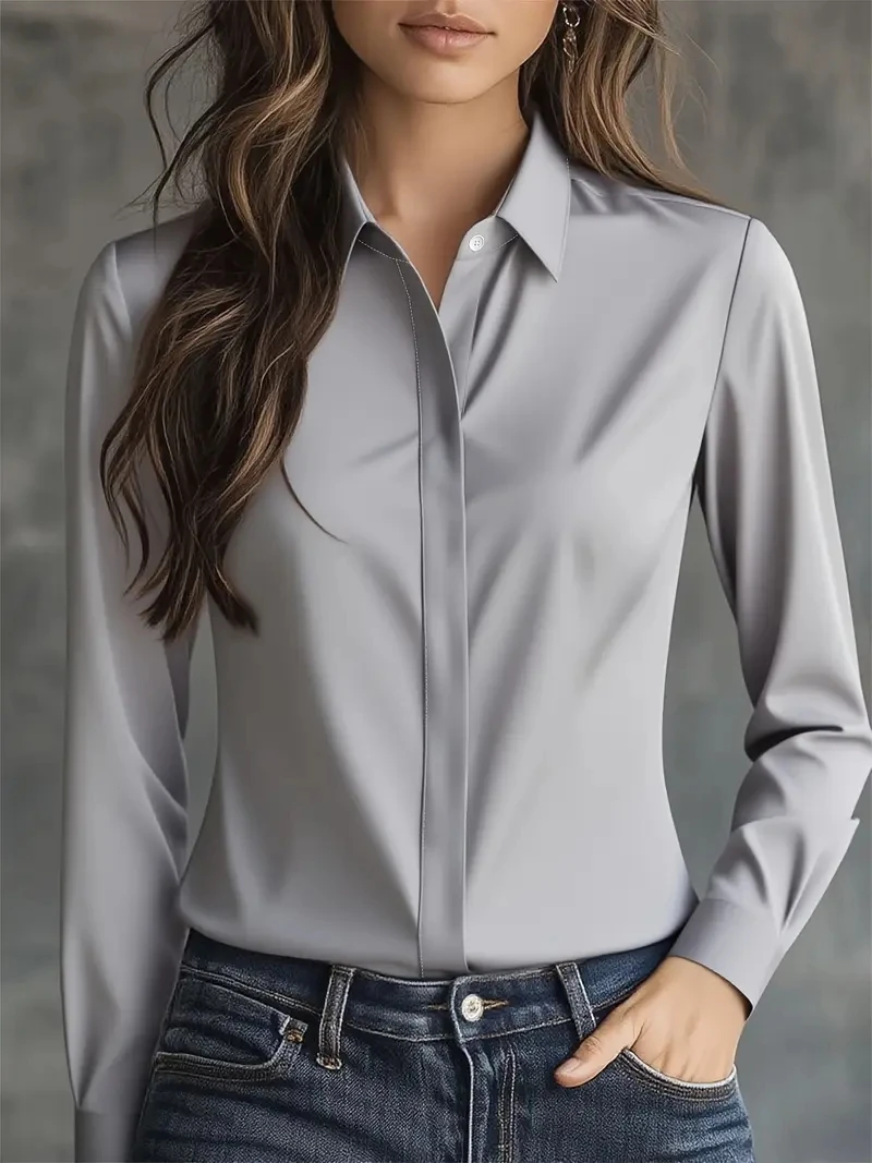 Thumbnail 3 - #77 Best Selling Button Down Blouses