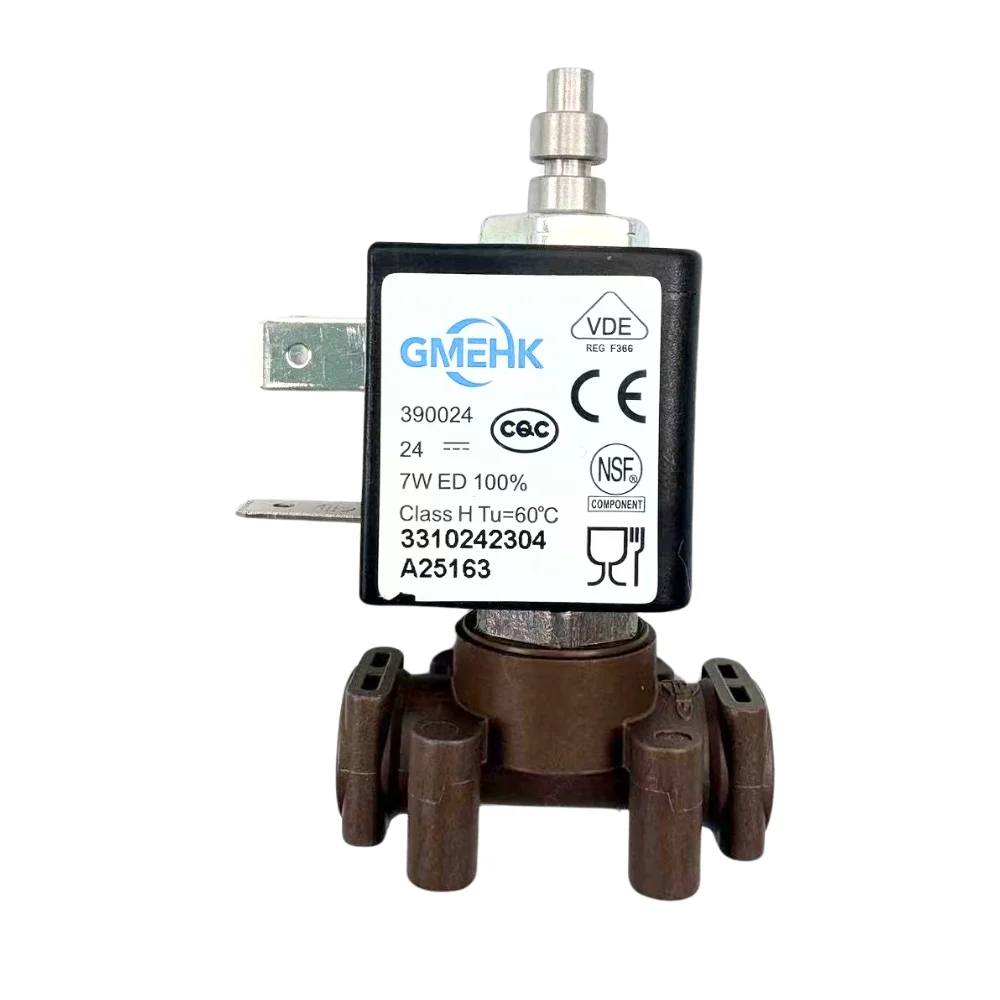 Detalle 4 de Electroválvula Suitable for coffee machine steam two-way three-way solenoid valve Agua y vapor