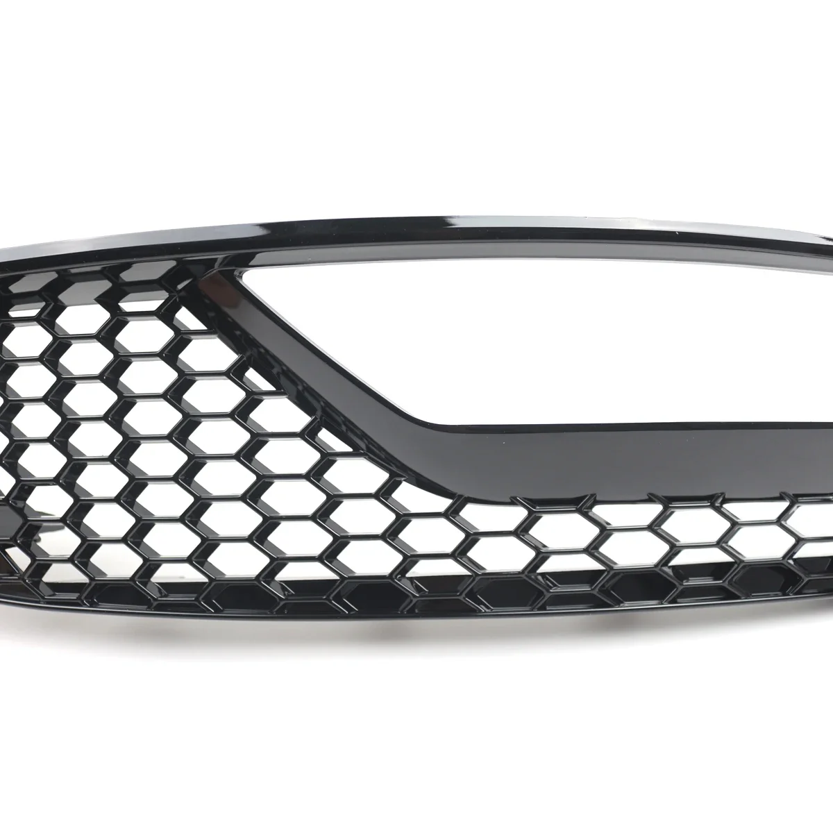 2PCS Front Bumper Honeycomb Fog Light Grille Cover Replacement For AUDI A3 (8V) SEDAN 2013 - 2016 OEM 8V5807681A 8V5807682A
