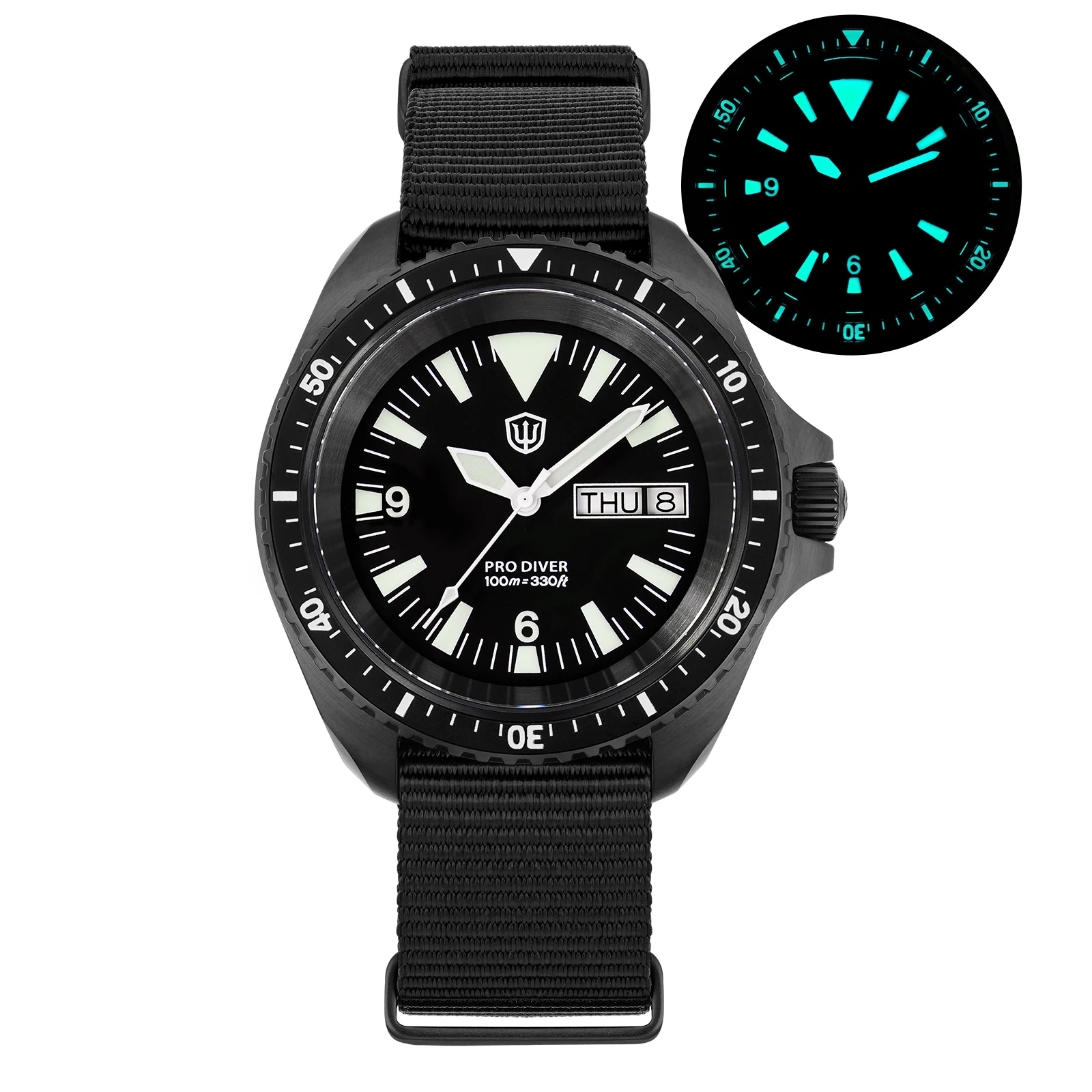Watchdives WD1980 V3 ヴィンテージウォッチ VH31 クォーツ 
