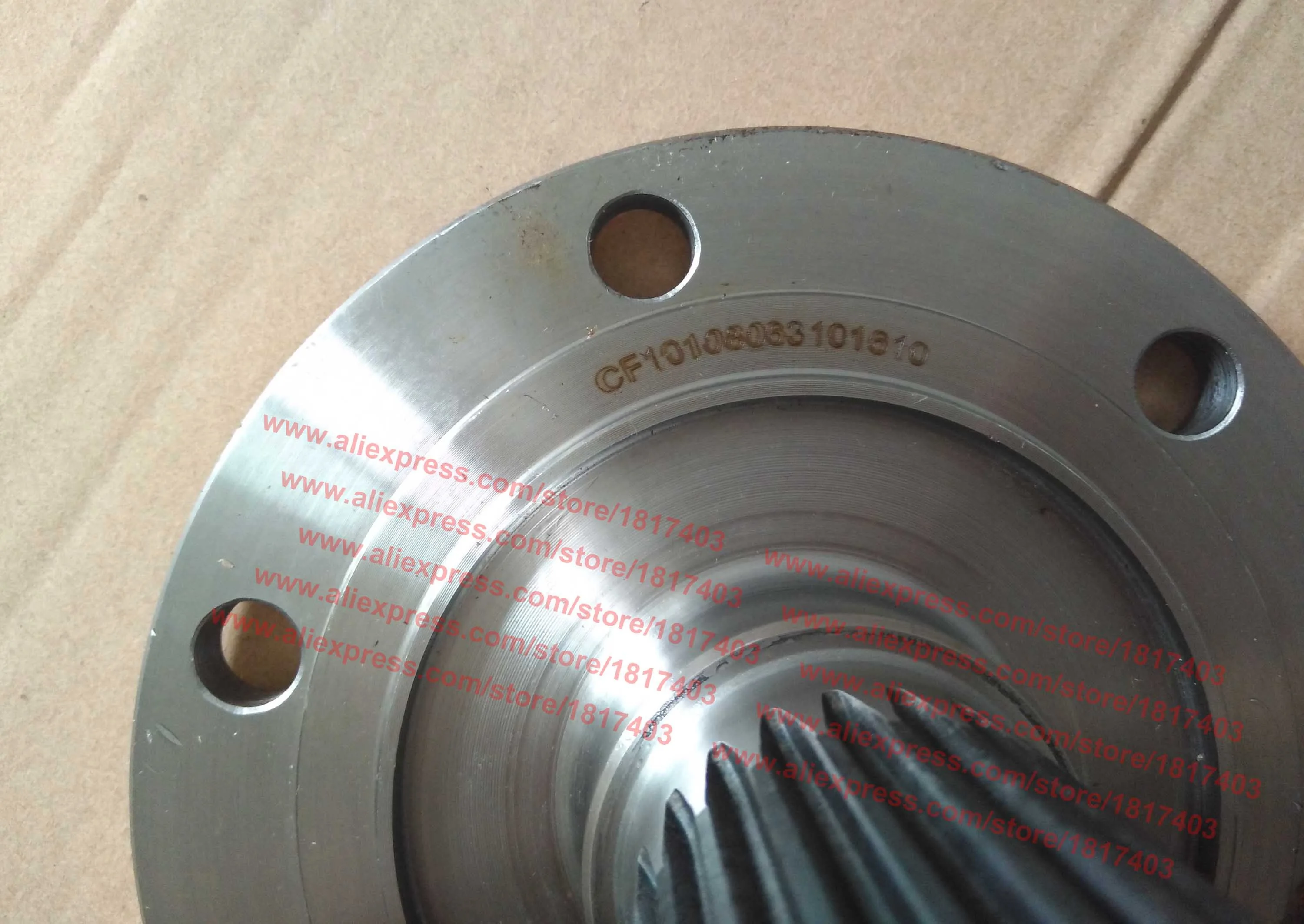 عمود القيادة الأمامي Changfa CFG804A (CF10108063101610)، أجزاء جرار Changfa CF أبولو