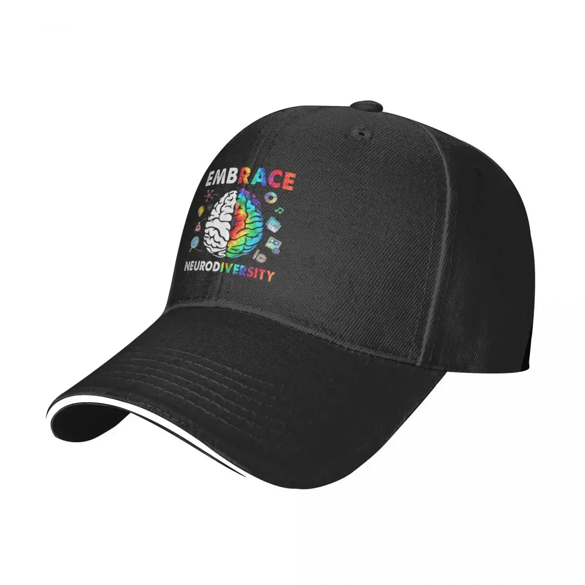 Embrace Neurodiversity Baseball Cap custom Hat Mountaineering New In Hat Girl Men's