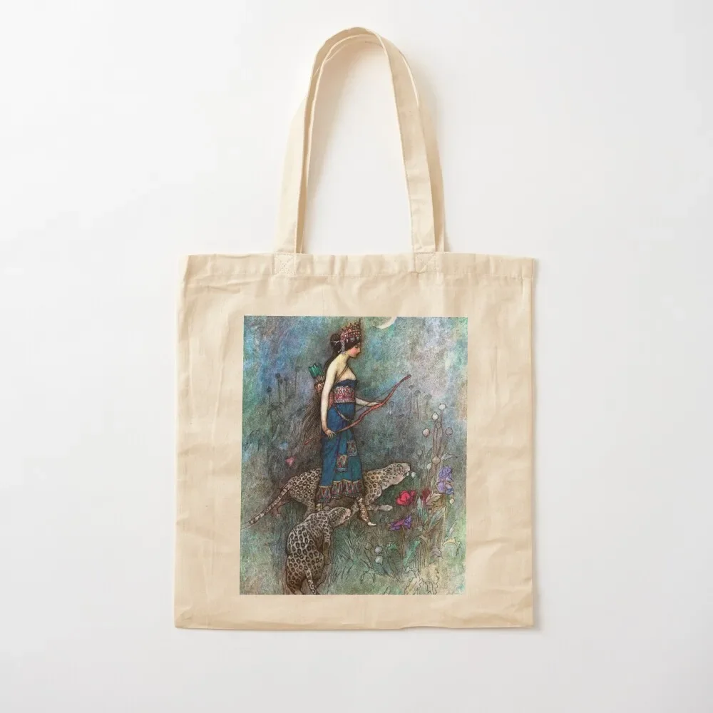 

Zenobia, Queen of Palmyra - Warwick Goble Tote Bag Handbags women tote bag woman Bag