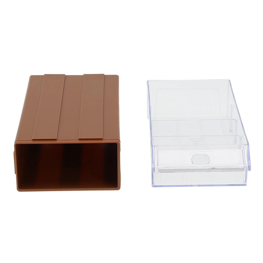 Convenient Stackable Storage Box for Hardware, Crafts, and Sewing Supplies, Clear Drawers for Easy Viewing and Organization