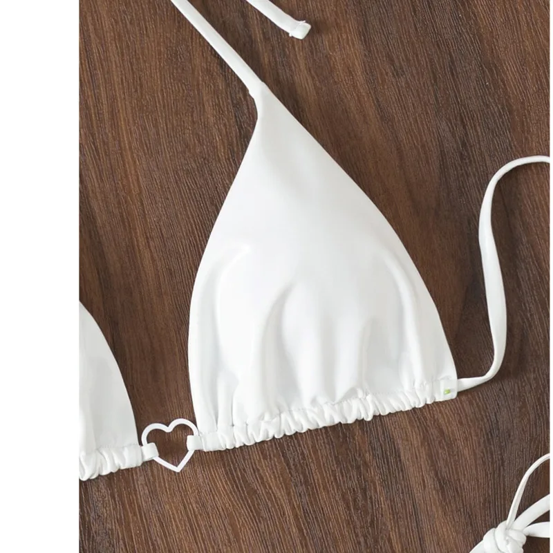 Sexy PU Bikinis 2026 Women\'s Swimwear Female Swimsuit For Swimming Wear Bathing Suits Brazilian Bikini Set Beachwear Pool Bather