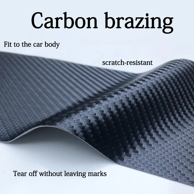 4PCS Car Door Sill Protector Carbon Fiber Threshold Anti-Scratch Stickers for Suzuki Baleno 2022 2021 2019 2018 2017 Accessories