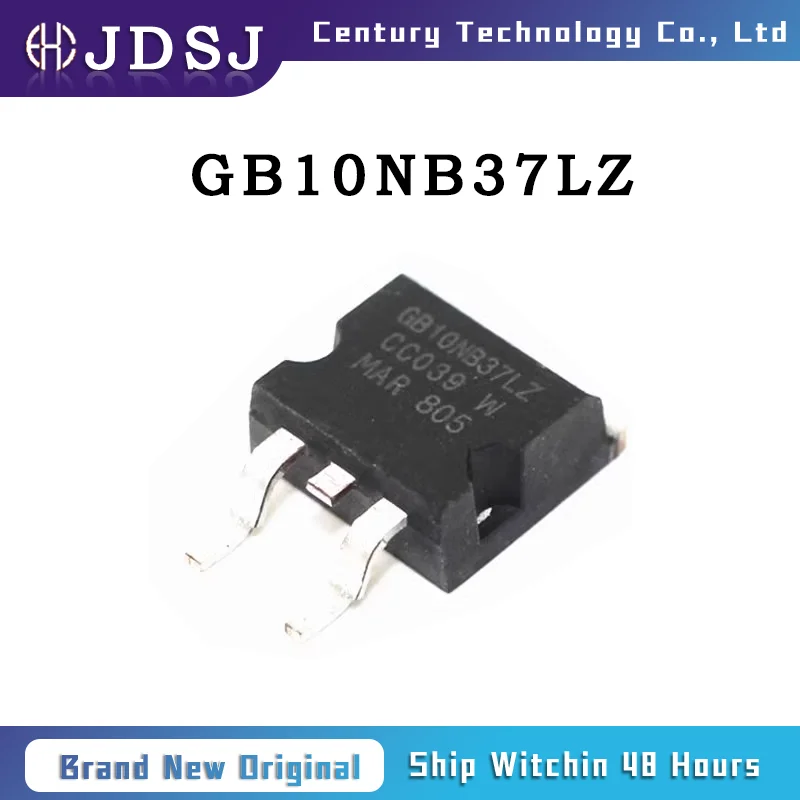 

(10-100Piece）GB10NB37 GB10NB37LZ TO-263 New Original IC