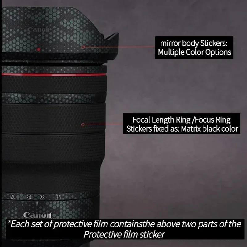 RF 15-35 2.8 Decal Skin Vinyl Wrap Film Lens Body Protective Sticker Protector Coat For Canon RF 15-35mm F2.8 L IS USM RF15-35mm