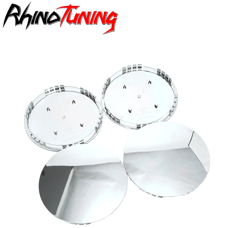 RhinoTuning 1pc/4pcs OD 197.3mm ID 184.26mm Car Wheel Center Caps For 2003-2006 Escalade EXT ESV With 17