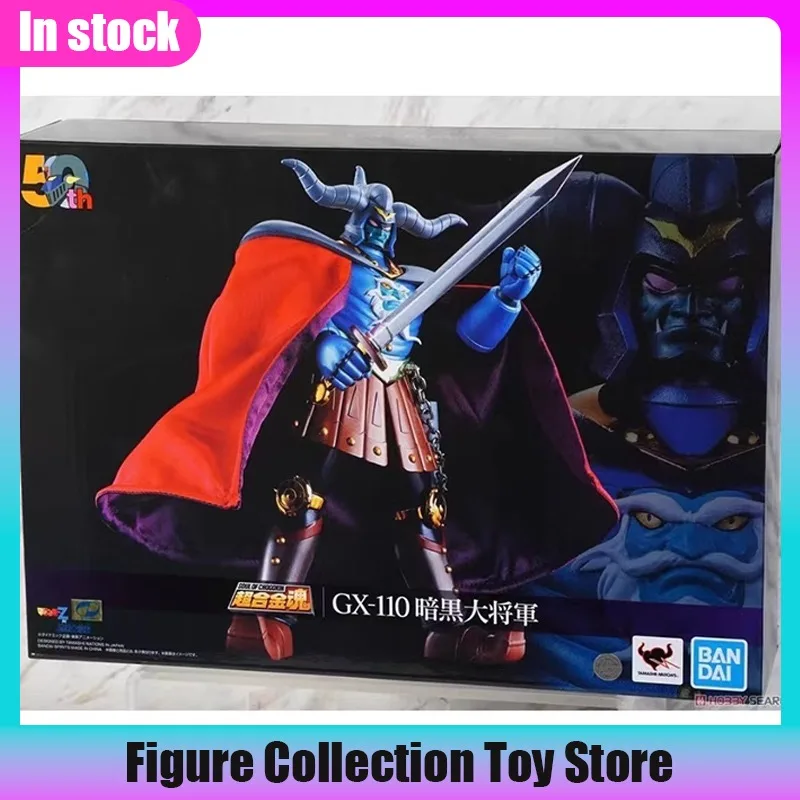Bandai Genuine Soul of Chogokin GX-110 The Z of The Diablo Imperator 50th Anime Action Figure Ornament Model Toys Gifts Children