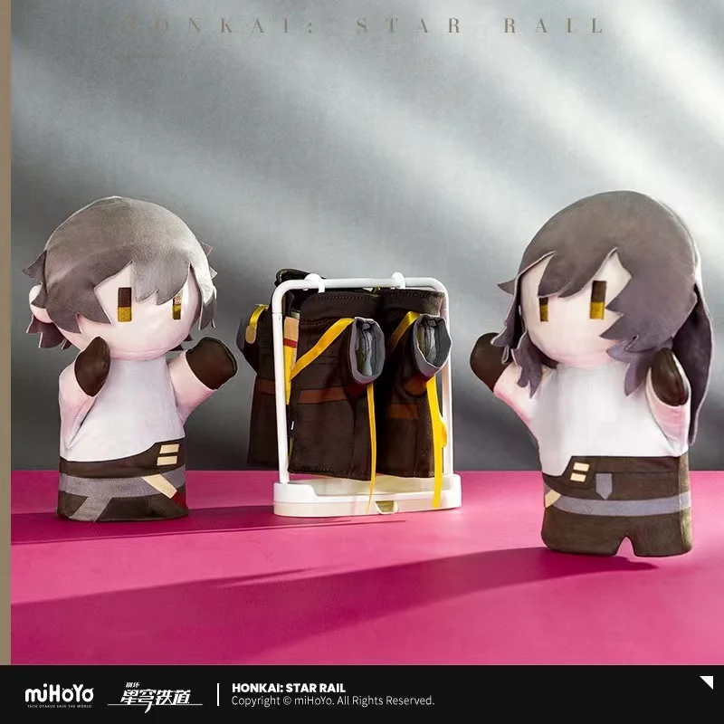 Cosmile anime mihoyo honkai: star rail plüsch handpuppe soft offizielles spiel cosplay requisiten c