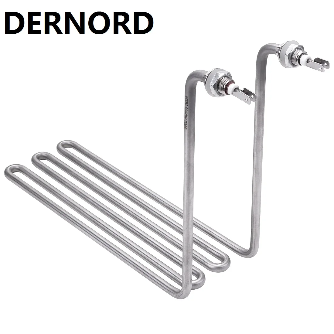 DERNORD Deep Fryer Heating Element 220V 2350W Stainless Steel 304 Electric Heating Tube with M12 Thread