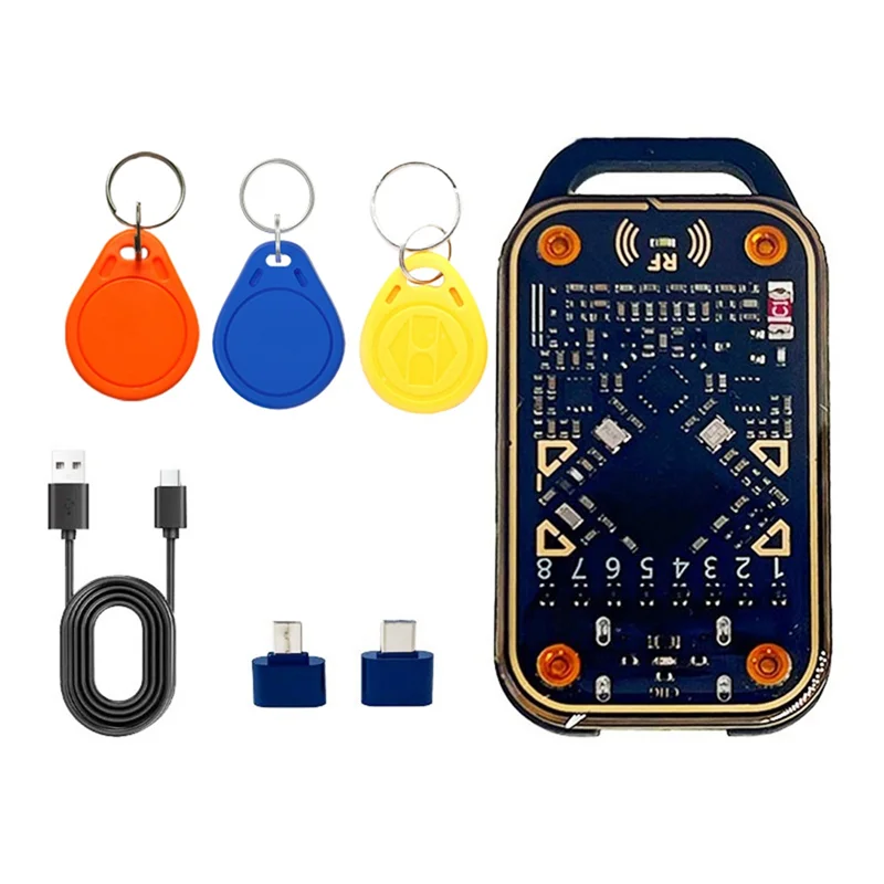

AAAEL-Restart Chameleon Ultra+5200/UID CUID Keychain RFID Smart Chip Reader ID IC Decode NFC Duplicator Smart Card Emulator