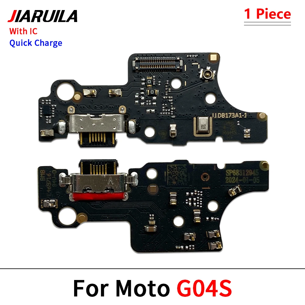 NEW USB Charging Port Dock Charger Plug Connector Board Flex For Moto G04 G24 G34 G14 G84 5G G54 G64 G200 E6i E7i Power G6 Play image 6