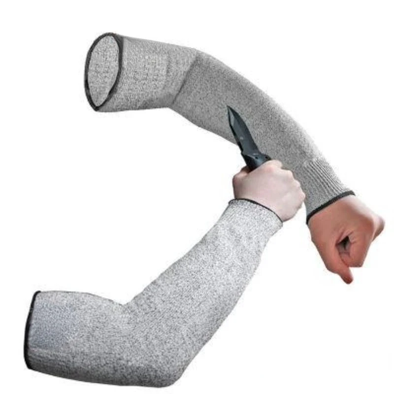 1pair Safety Arm Sleeve Work Arm Wrist Protective Gloves Anti Cut Guard Bracers Arm Protection Cut Resistant Work Garden Gloves