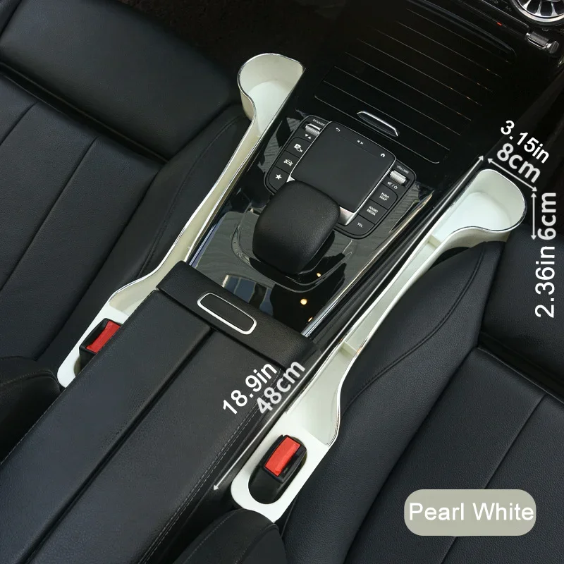 2 stuks bekerhouders voor de voor- en achterbank van de auto, multifunctionele opbergdoos voor auto-organisatie, opbergruimte voor interieuraccessoires.