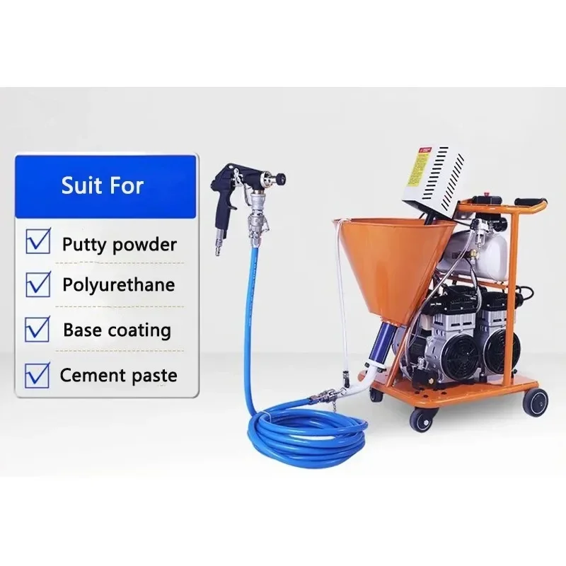 Putty Electric Spraying machine High power 4500W Polyurethane/Cement paste/Waterproof coating High pressure Airless Sprayer