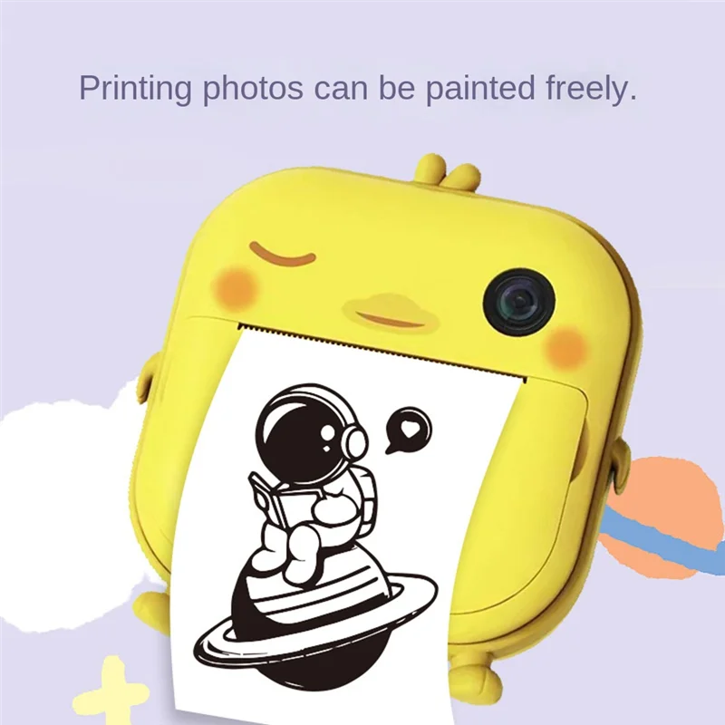 ABFM-2.4 Inch LCD Print Camera Video Photo Digital Camera Battery Powered Instant Print Camera With Print Paper