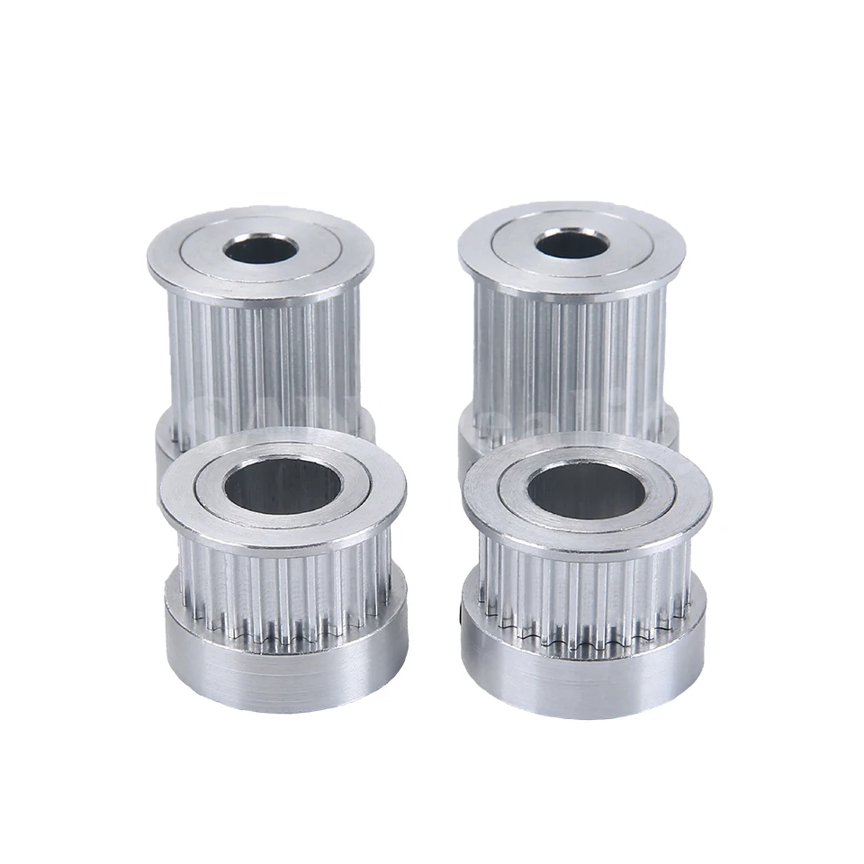 HTD3M 24T مؤقت اشتعال بكرة 10/15/20 مللي متر عرض الحزام 5/6/6.35/7/8/10/12 مللي متر تتحمل AF مسننة بكرة عجلة 24 الأسنان والعتاد بكرة