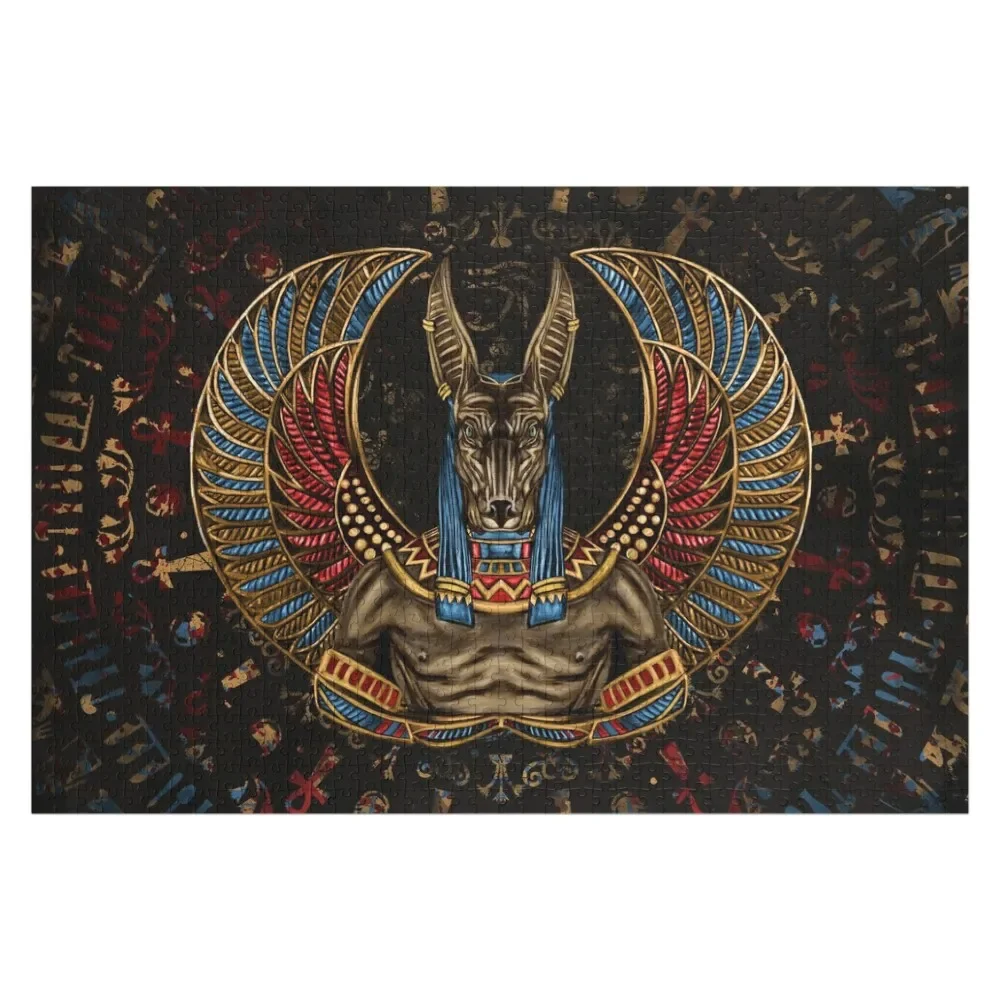 

Анубис - Египетский Бог Пазл Деревянные Фото Персонализированные Деревянные Коробки Пазл