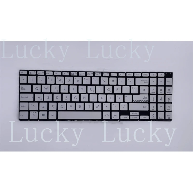 

Клавиатура для ноутбука Asus Vivobook Pro 15 OLED | Серебро | M6500 M6500R M6500Q | Гарантия 6 месяцев | Китай