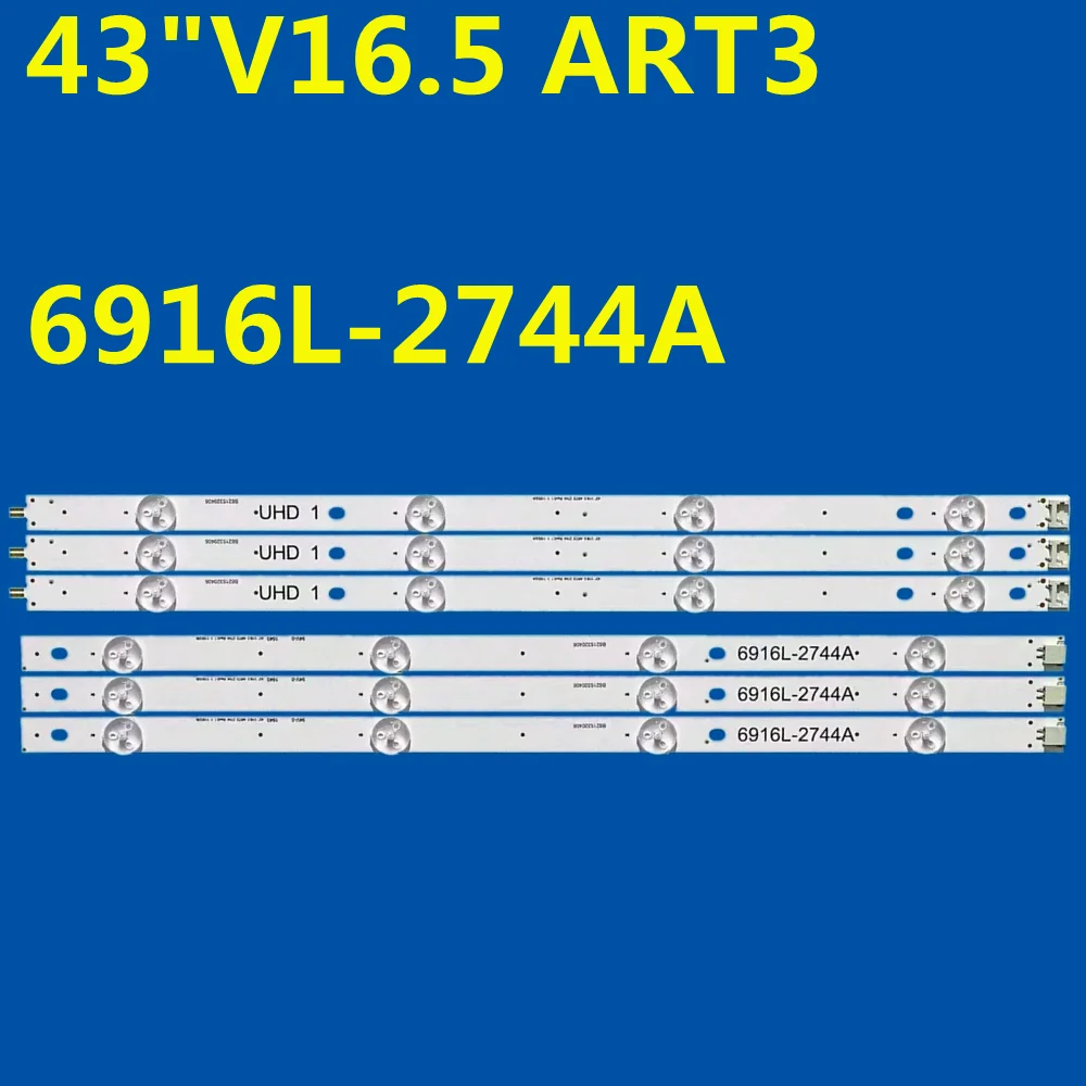 LED Strip For 43UH610T 43UH603V 43UH620V 43UH630V  43