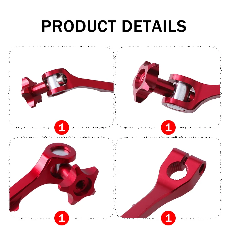 Motorcycle CNC rocker arm rear brake adjustable tension rod universal accessories CNC off-road vehicle ATV motorcycle modificati