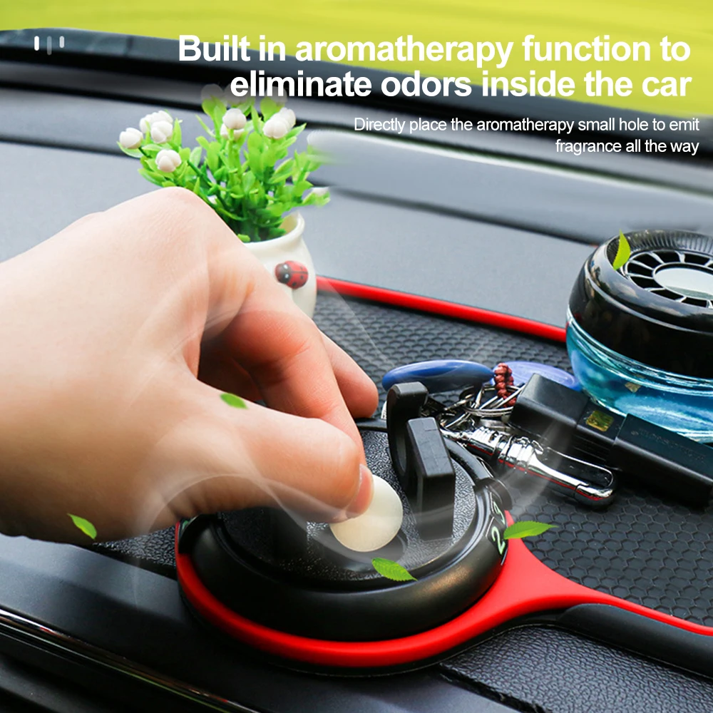 Auto Anti-Slip Opbergmat Telefoonhouder Dashboard Organizer Hittebestendige Waterdichte Ingebouwde Aromatherapie Met Parkeernummer