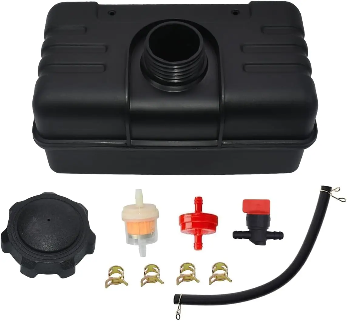 34156A Fuel Tank with Cap 4 Quart Fit for Tecumseh H35 HS40 HM80 HM100 HMSK80 OHSK120 Replace for 34156 34156A 37290