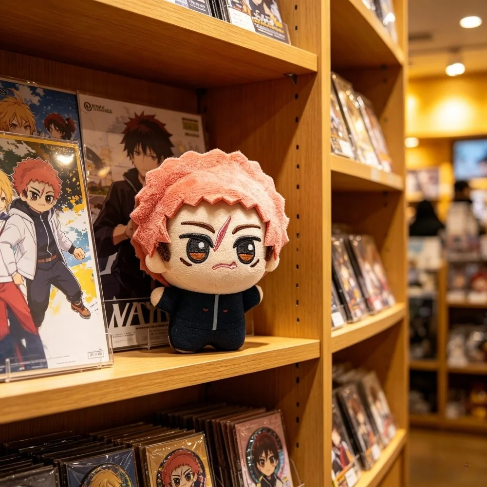Jujutsu Kaisen Plush Keychain 13cm Plushies Stuffed Doll Toys Fushiguro Megumi Itadori Yuji Okkotsu Yuta Zenin Naoya Choso - view 2