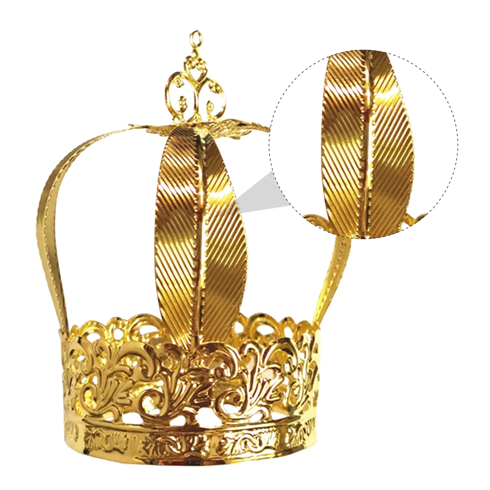 

Crown Cake Iron Mini Toppers for Birthday Party Kids Hairband Eco Friendly Crown Children Hairband Lightweight Gift