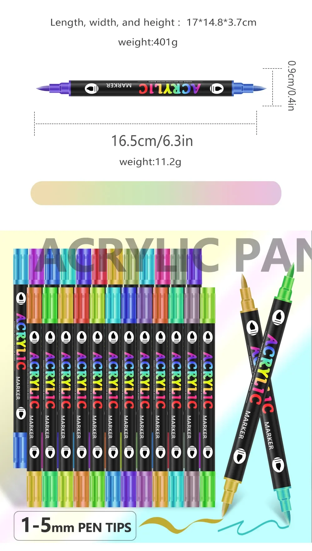 12/24/36/48/60/84 Pcs Highlighter Farbe Stift Doppel Headed Doppel Farbe Marker Kunst Marker Kunst schreibwaren Schule Bürobedarf – Detail 4