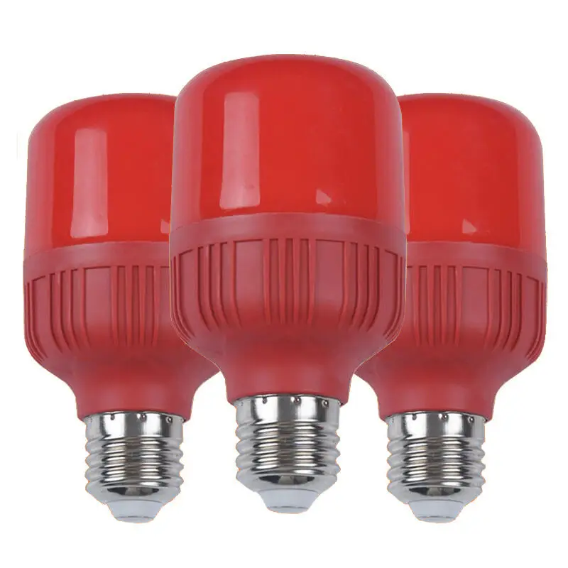 E27 LED Bulb Lighting LED CNY Red Light Color Bulb 5W 10W 15W Bulbs LED Night Light Bulb Lampu Merah