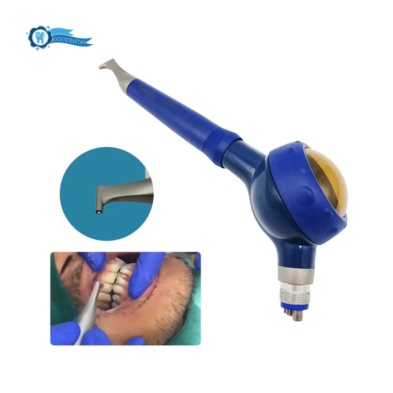 

3H Air Polisher Dental Jet Air Flow Prophy Dentistry Tooth Polishing/Cleaning Complete Machine Disinfection Anti Blocking Tool