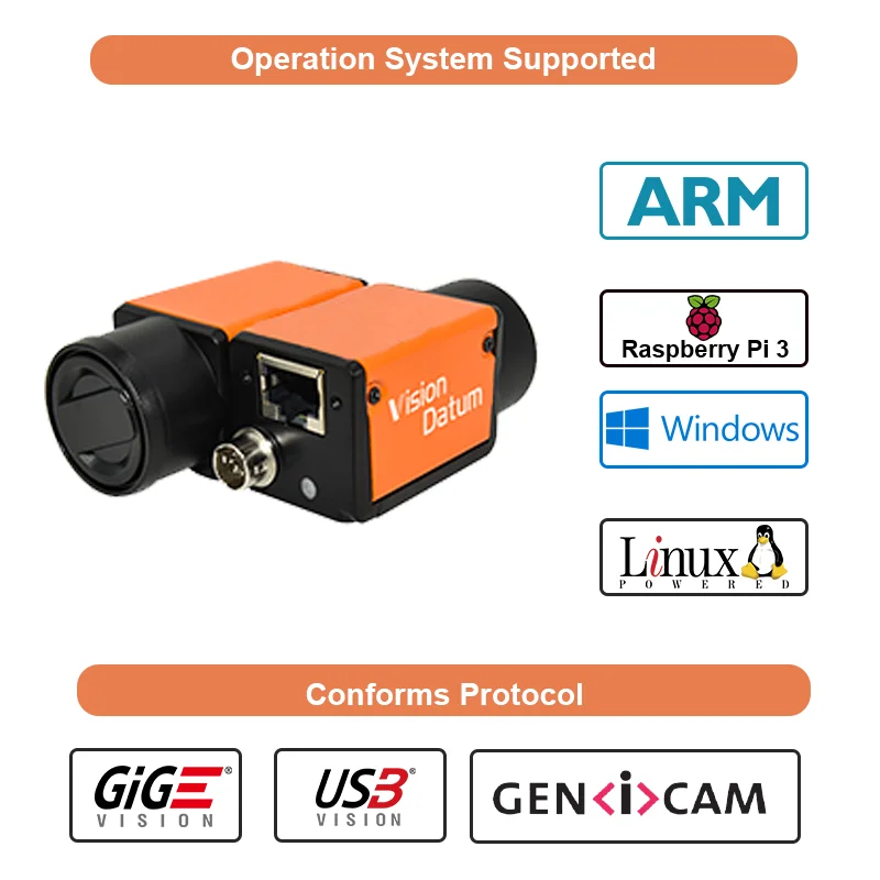 High Speed 1000FPS Motion Camera Industrial USB3.0 Python300 Machine Vision HD High Definition With Free IO Cable