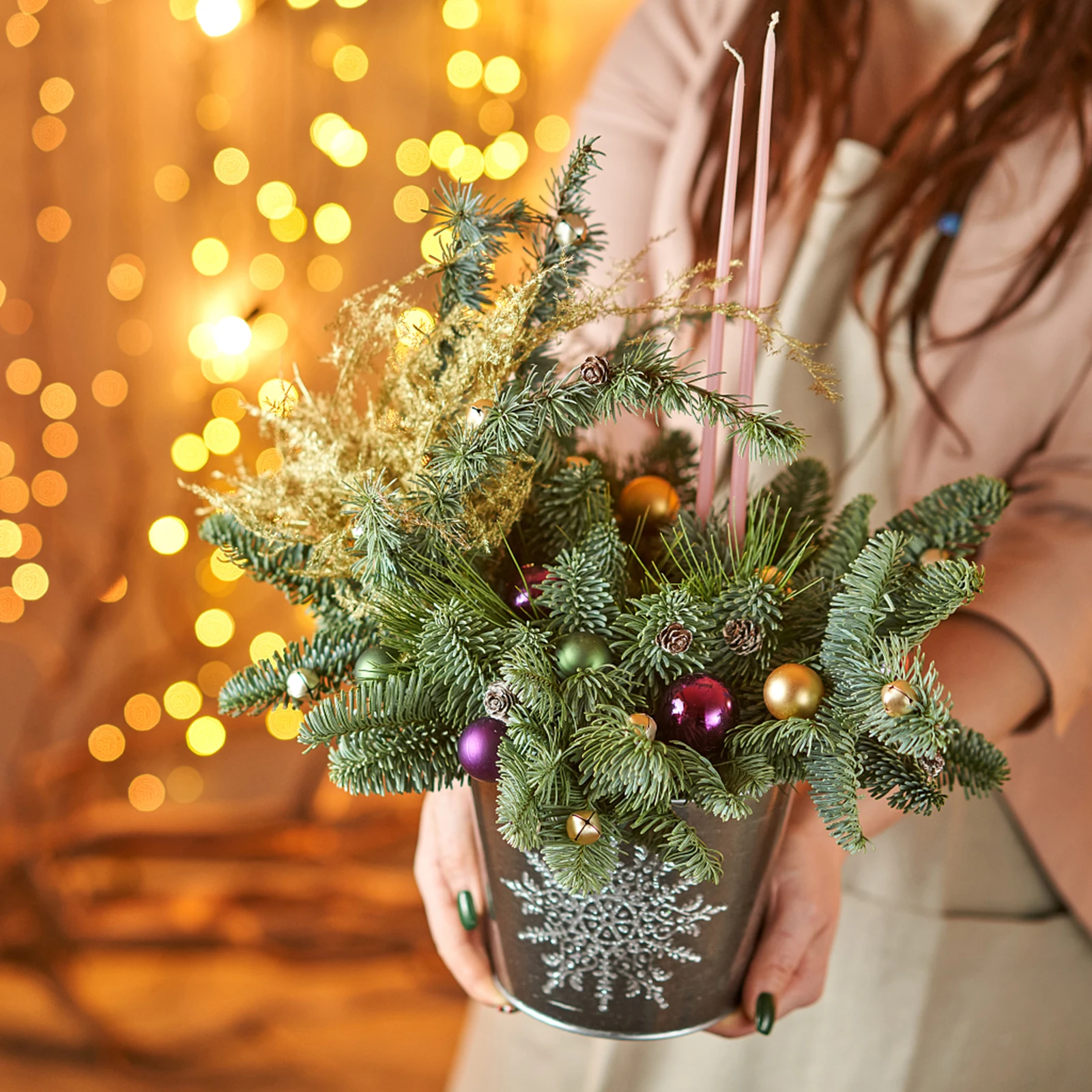 

20pcs Pine NeedlesDurable Environmental Simulation Pine Needles friendly Christmas Tree Decor Green PlasticLong Time Use