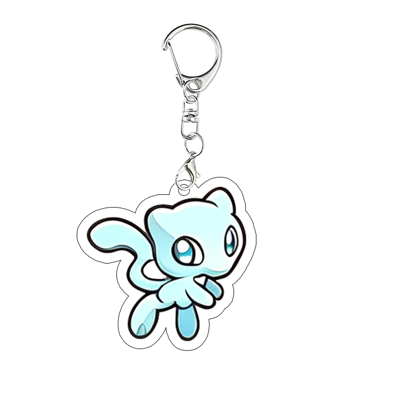 Mewtwo Acryl-Schlüsselanhänger Suicune Ho Oh Anime Cartoon Cosplay Requisiten Mew Latios Dragonite Gastly Cosplay Requisiten Taschenanhänger Geschenk – Detail 16