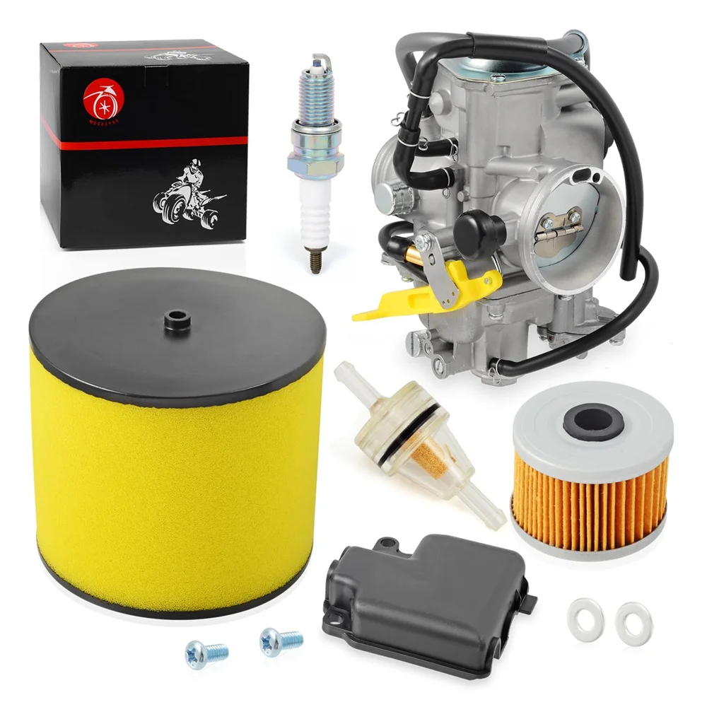 Carburetor & Air Filter Oil Filter For Honda TRX400EX Sportrax 400EX TRX400X 1999-2014 Carb
