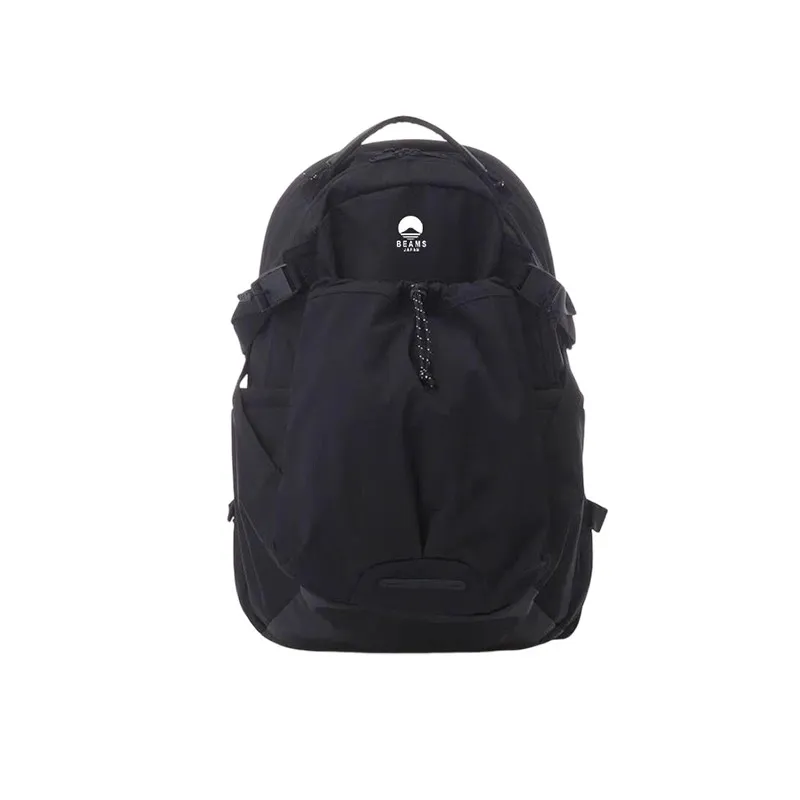 BEAMS Japanese Drawstring Backpack Unisex Men Women School Bag Travel Outdoor Hiking Climbing Rucksack Daypack