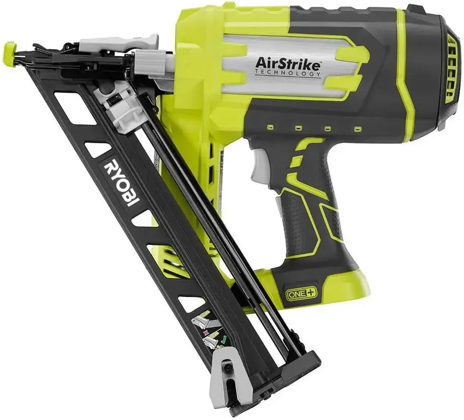 Ryobi P330 18 В ОДИН+ Угловая аккумуляторная батарея для гвоздезабивателя с отделкой 15 Ga и зарядное устройство в комплект не входит